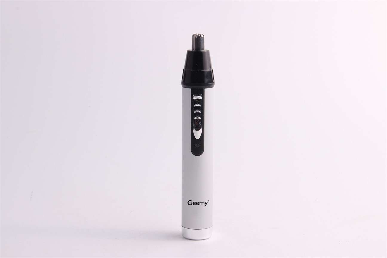 The GMEI GM-3105 nasal hair trimmer, a two-in-one multi-functional nasal hair knife, is a cross-border e-commerce female body hair remover and hair plucking device pic 2