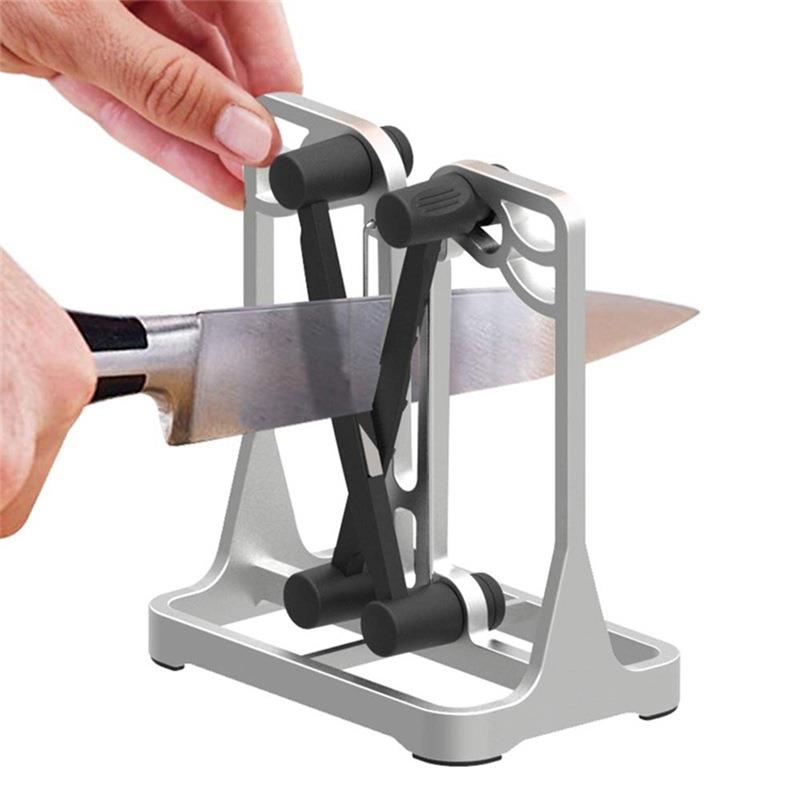 Cross border new flat head afilador de cuchillos aliexpress amazon venta caliente afilador de cuchillos puntiagudos handheld V
