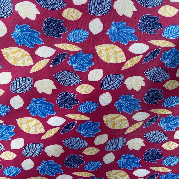 The color-printed series features 100% polyester fabric with PVC foam at the bottom for the printed leaves detail image 6