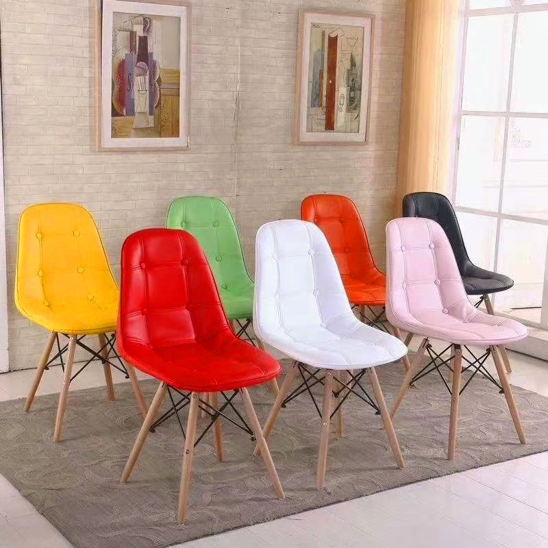 吕字家具厂家直销伊姆斯椅子现代简约椅子洽谈椅子书桌靠背椅子塑料椅子休闲椅子详情2
