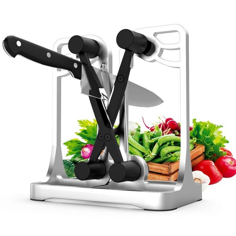 Cross border new flat head afilador de cuchillos aliexpress amazon venta caliente afilador de cuchillos puntiagudos handheld V Application Scenario
