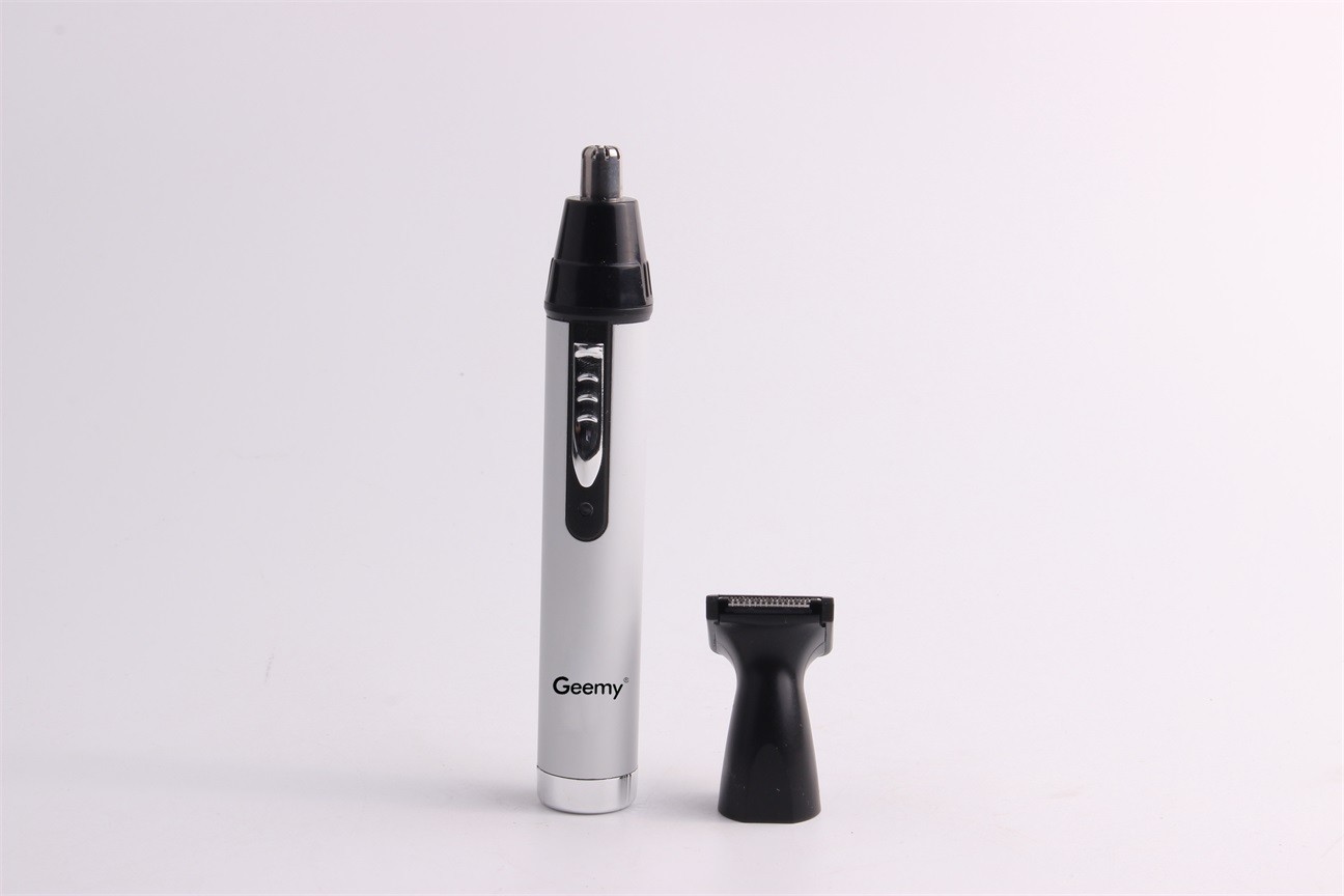 The GMEI GM-3105 nasal hair trimmer, a two-in-one multi-functional nasal hair knife, is a cross-border e-commerce female body hair remover and hair plucking device pic 4
