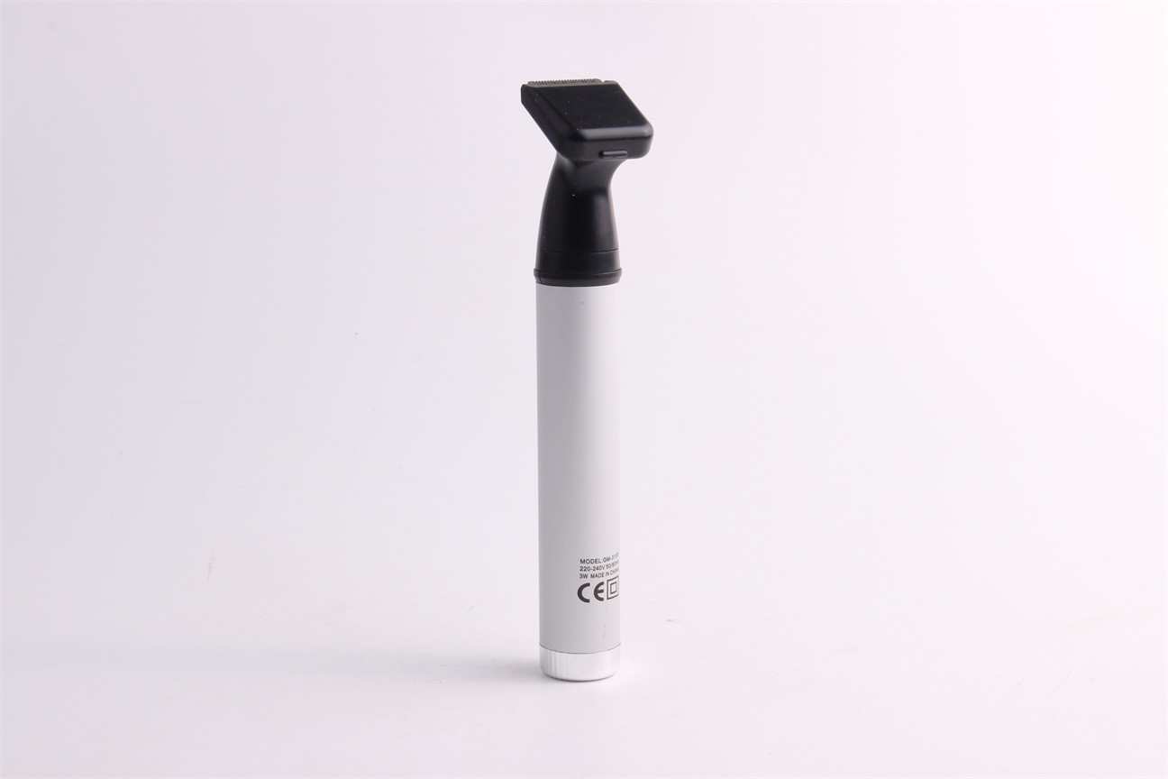 The GMEI GM-3105 nasal hair trimmer, a two-in-one multi-functional nasal hair knife, is a cross-border e-commerce female body hair remover and hair plucking device pic 3
