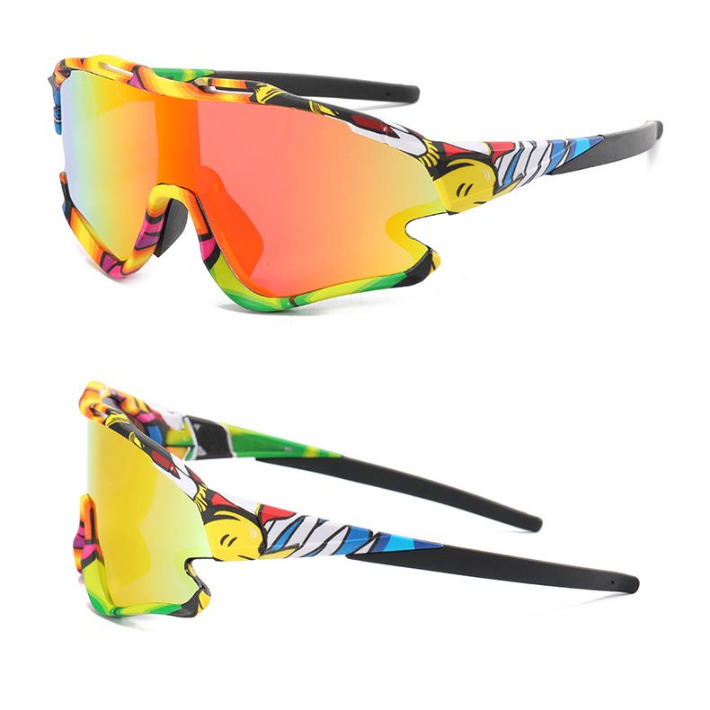 8303 Outdoor cycling glasses Sports glasses Fashion sunshade sunglasses Mountain bike sunglasses Specification drawing