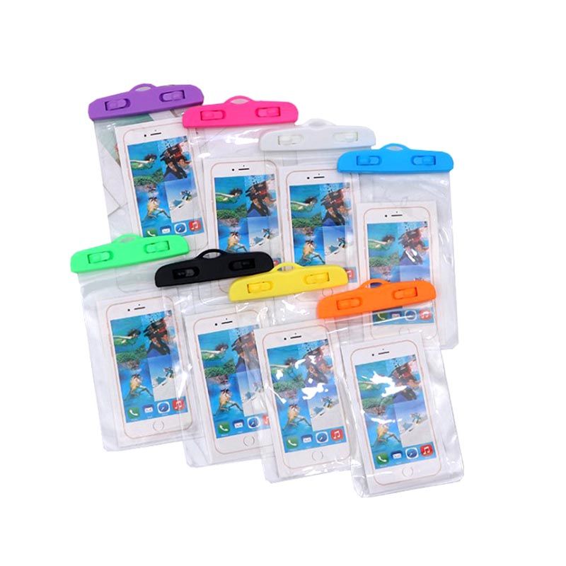 Wholesale of PVC fully transparent waterproof bags for mobile phones and waterproof mobile phone cases in stock Item Picture