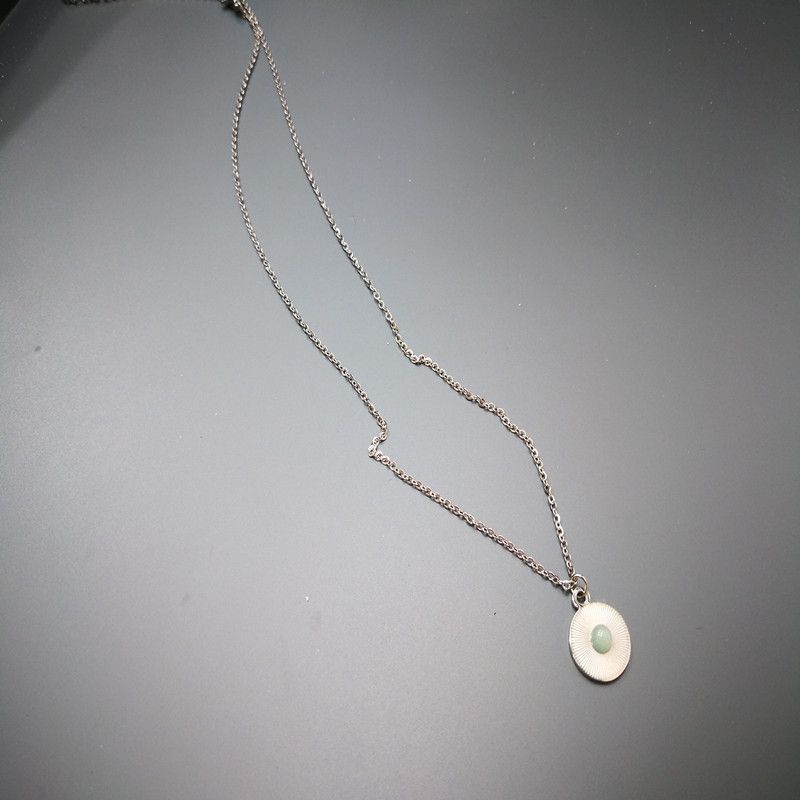 欧美风新款复古潮流不锈钢项链首饰饰品产品图