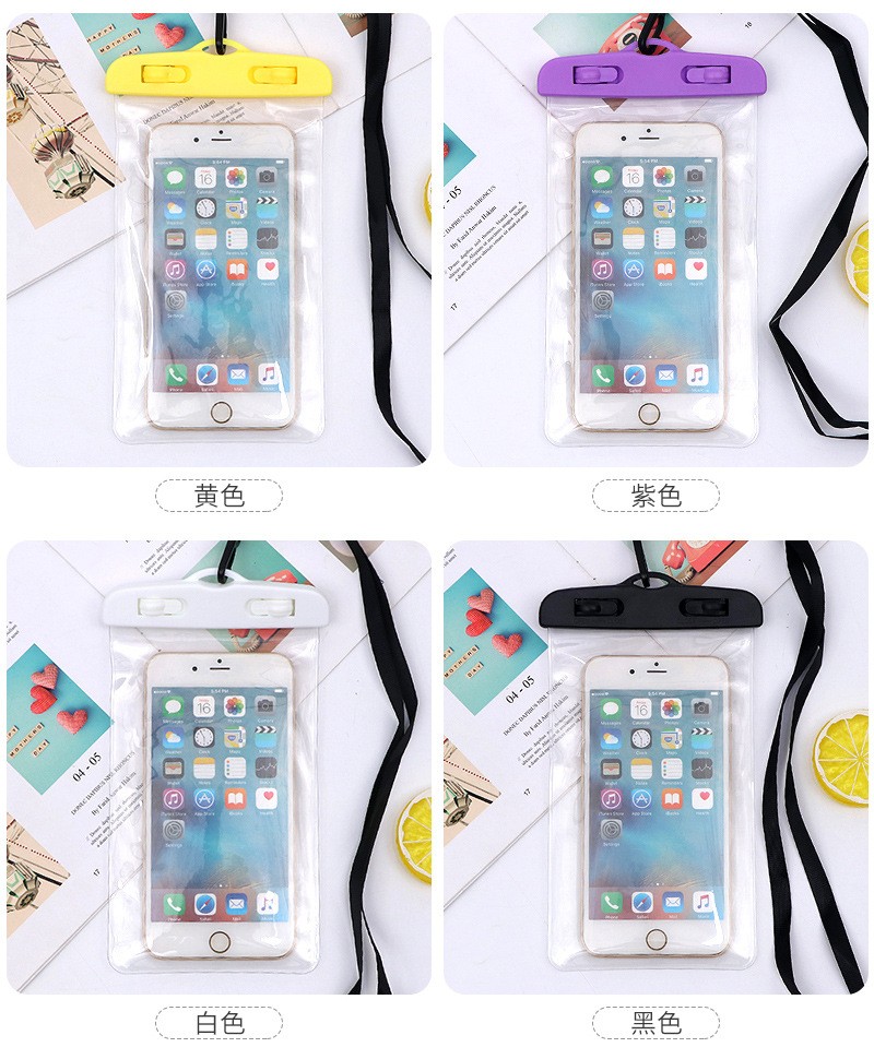 Wholesale of PVC fully transparent waterproof bags for mobile phones and waterproof mobile phone cases in stock pic 8
