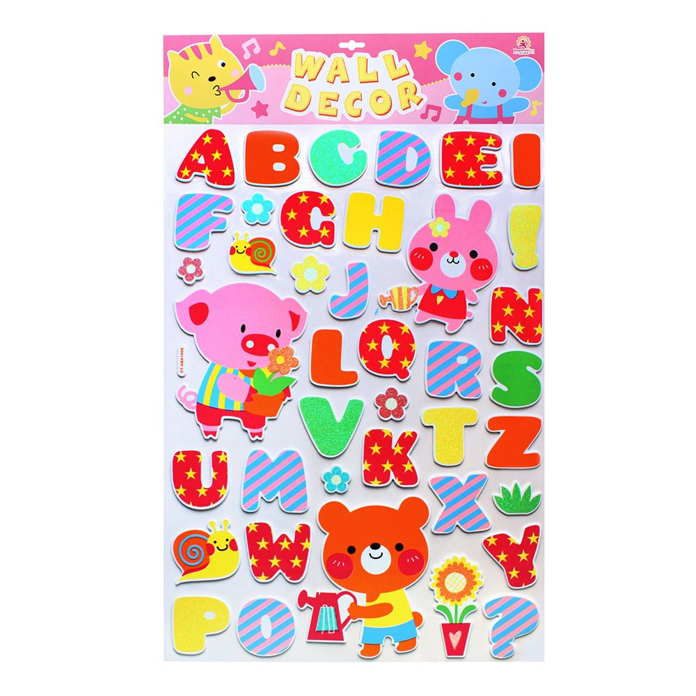 Three-dimensional foam layer EVA wall sticker kindergarten decoration sticker sticker classroom cartoon sticker