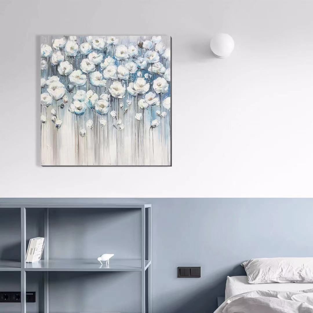 Fante's hand-painted decorative oil painting of flowers