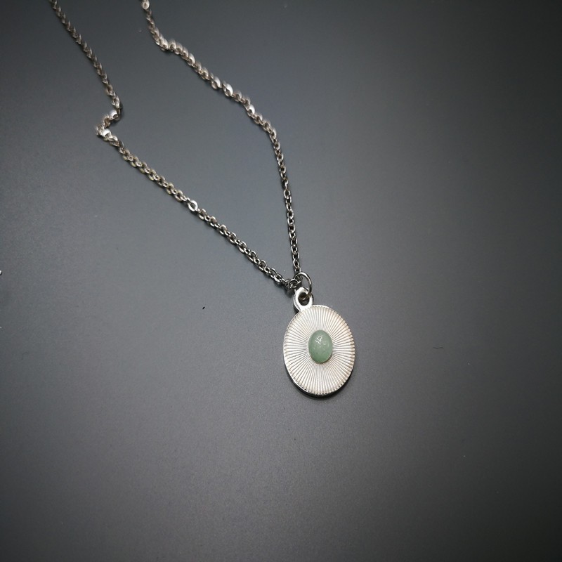 欧美风新款复古潮流不锈钢项链首饰饰品详情图3