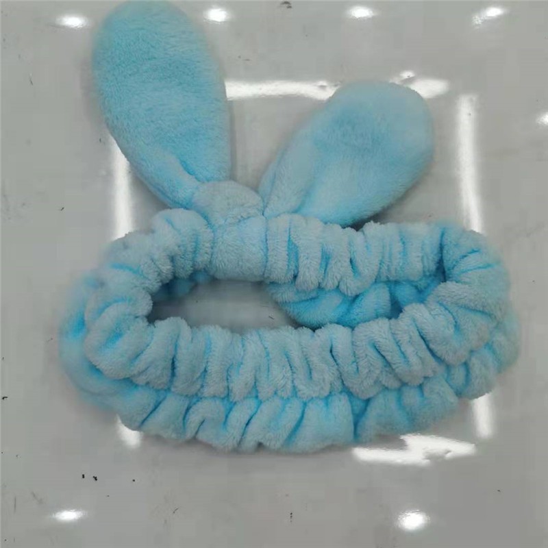 Half the Sky Accessories, a popular online hit, features a plush rabbit-ear women's fashionable makeup hair band, sleeping headband and headwear pic 4