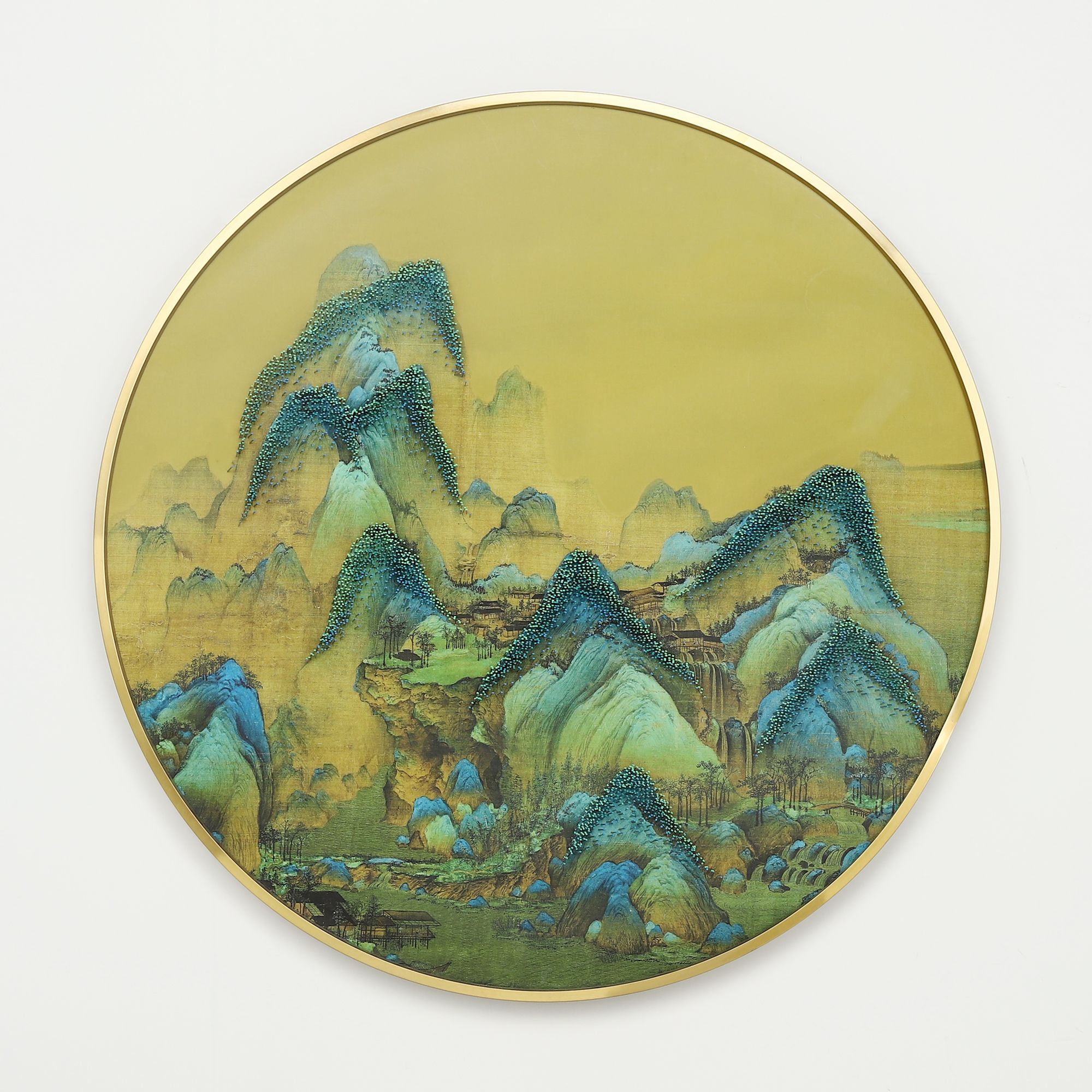New Chinese-style background decorative paintings for living rooms and bedrooms