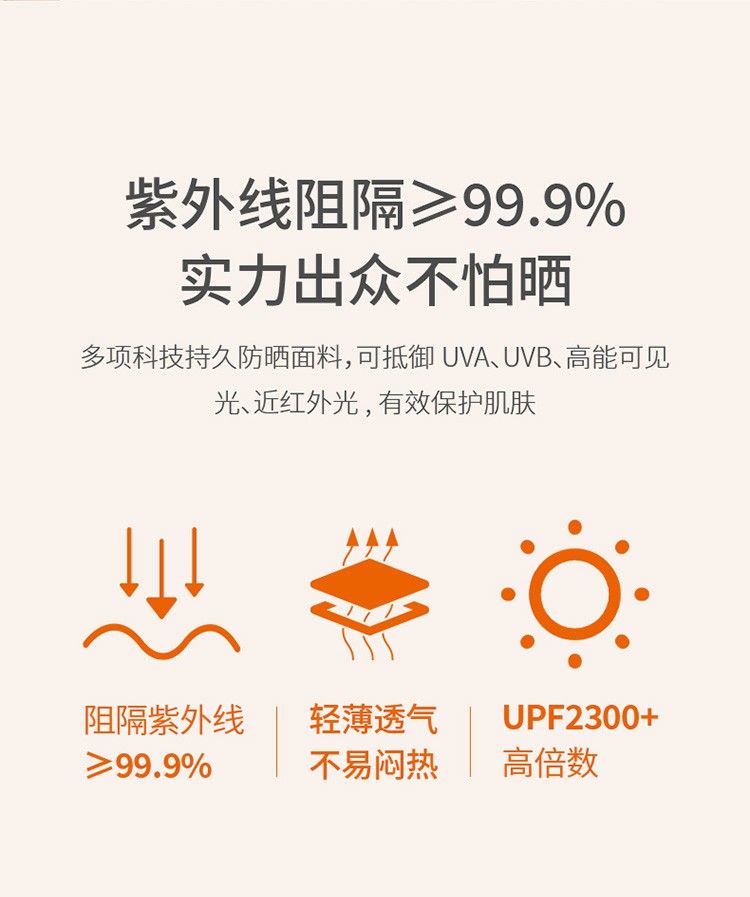束腕防晒袖套女透气防紫外线手袖户外夏长款手护臂开车骑行爽 冰丝袖套详情图8