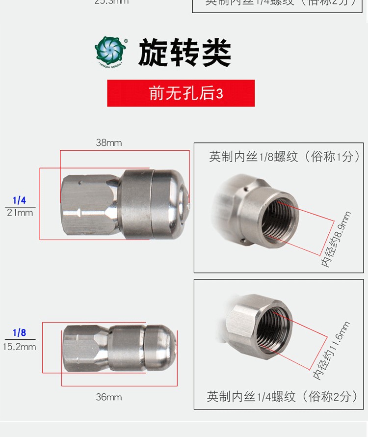 老鼠头高压管道疏通机 水老鼠配件汽油高压 市政物业疏通下水道详情图5