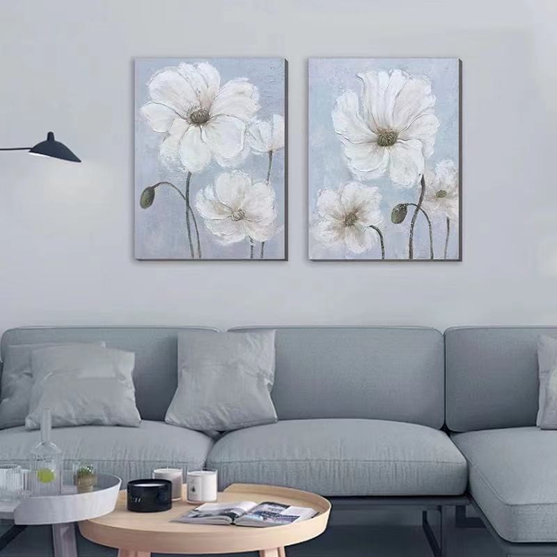 Finte floral decorative paintings detail image 1