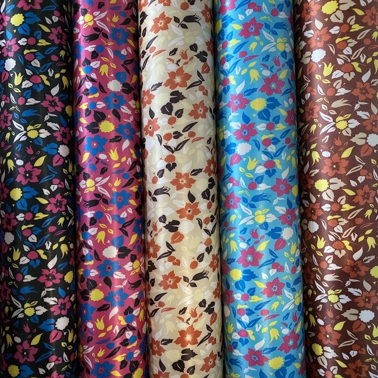 The Seding printing series features a 100% polyester fabric with a PVC foam bottom and multicolored patterns detail image 5