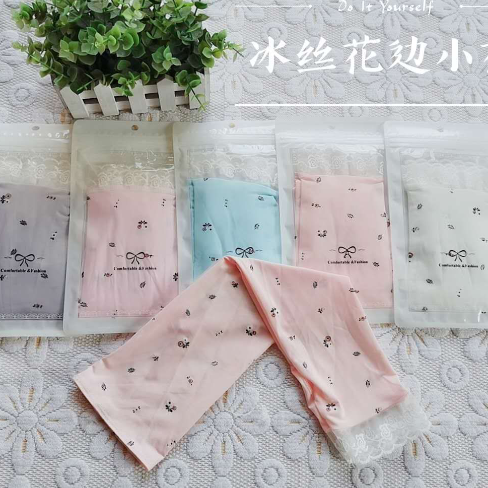 冰丝花边小蕾丝冰袖