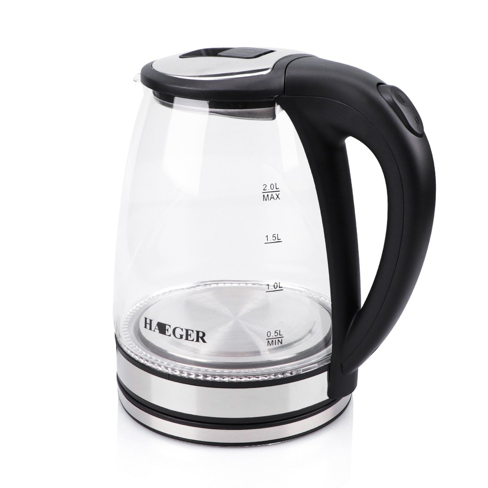 RAF欧规加厚耐热玻璃电热水壶家用自动断电大容量透明电烧水壶2L详情图11