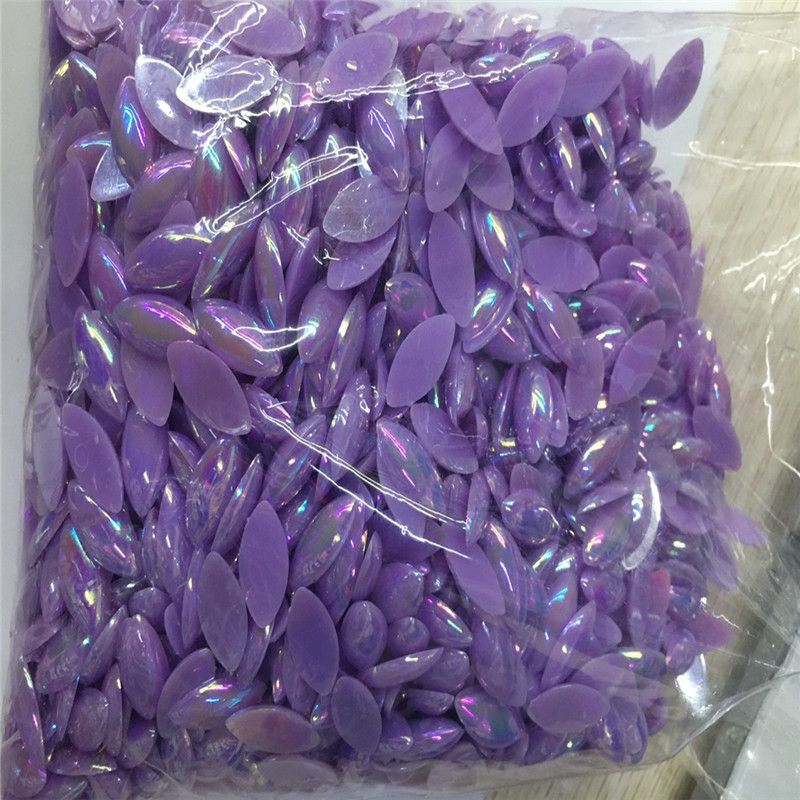 9x18光面马眼 国产 压克力 实色紫AB彩产品图