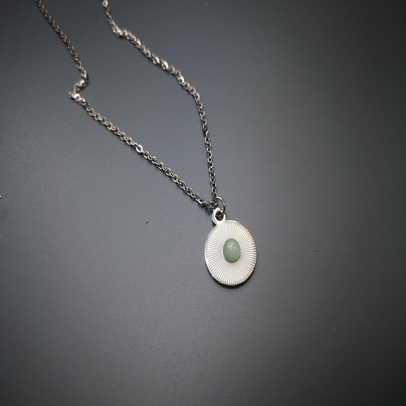 欧美风新款复古潮流不锈钢项链首饰饰品细节图