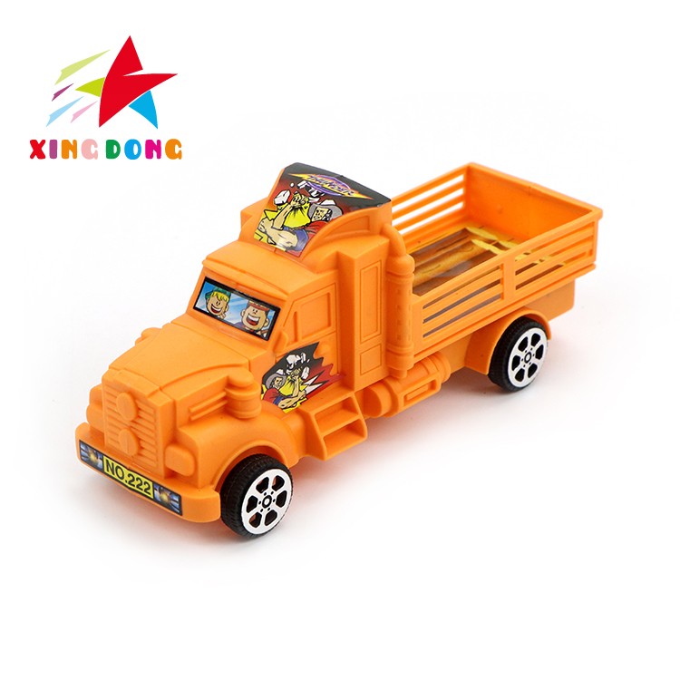 Children's toy car, rebound truck, transport truck detail image 1