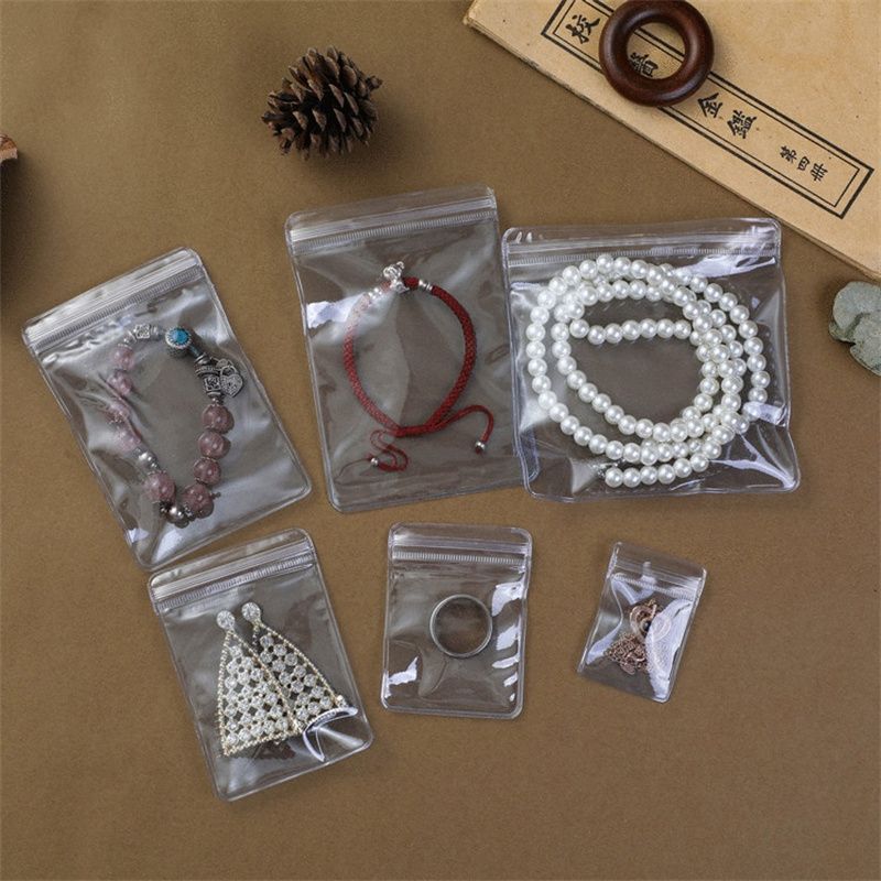 Qin Yun Thickened Pvc Transparent Plastic Bag Live Special Jewelry Bag Wenplay Wooden Bead Bag 1225 Specification drawing