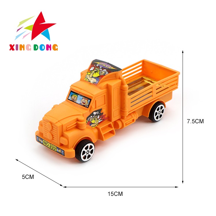 Children's toy car, rebound truck, transport truck detail image 5
