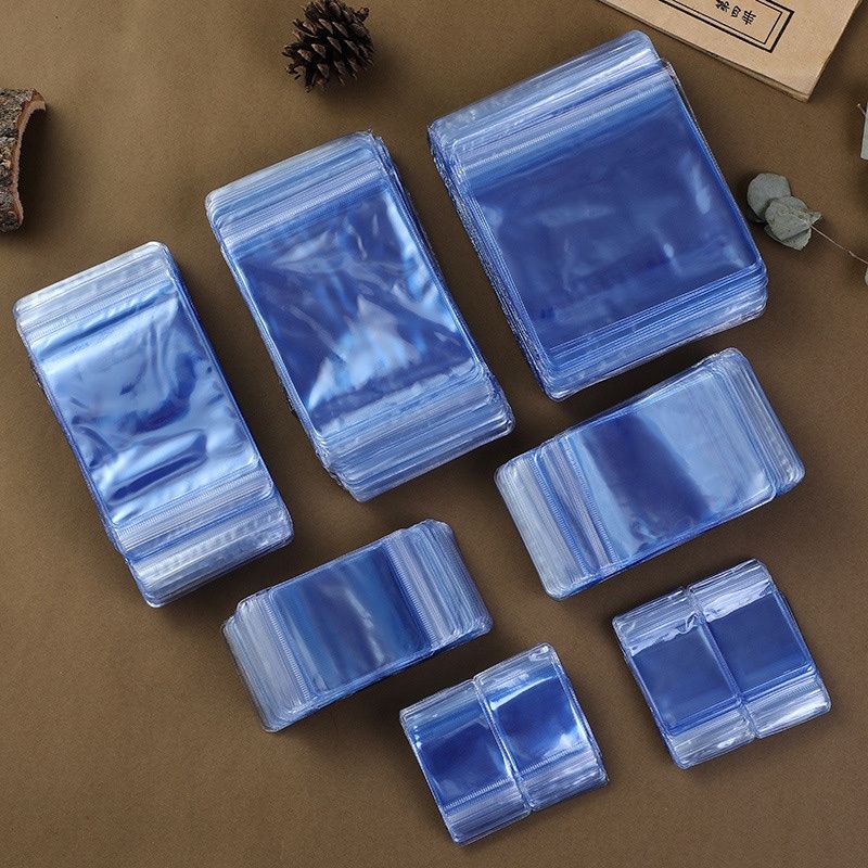 Qin Yun Thickened Pvc Transparent Plastic Bag Live Special Jewelry Bag Wenplay Wooden Bead Bag 1225 details Picture