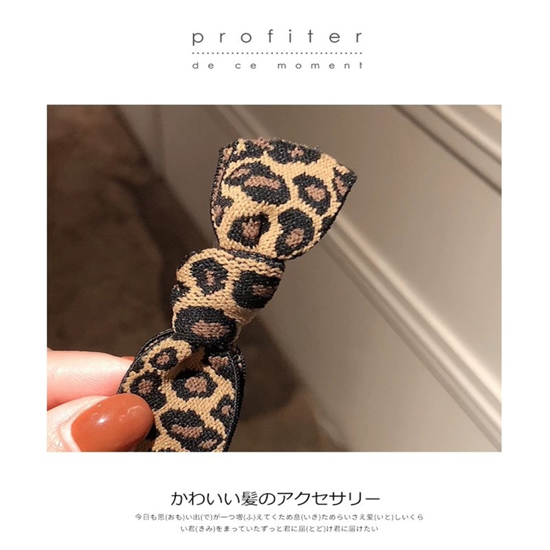 韩国ins头绳手链式豹纹皮筋发圈抖音彩虹发绳女网红韩版头饰流行详情图2