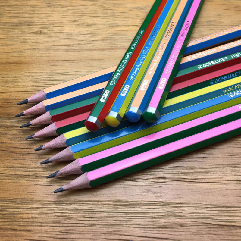 Color Drawn Hex Bar Dip Pencil (In Stock) Specification drawing