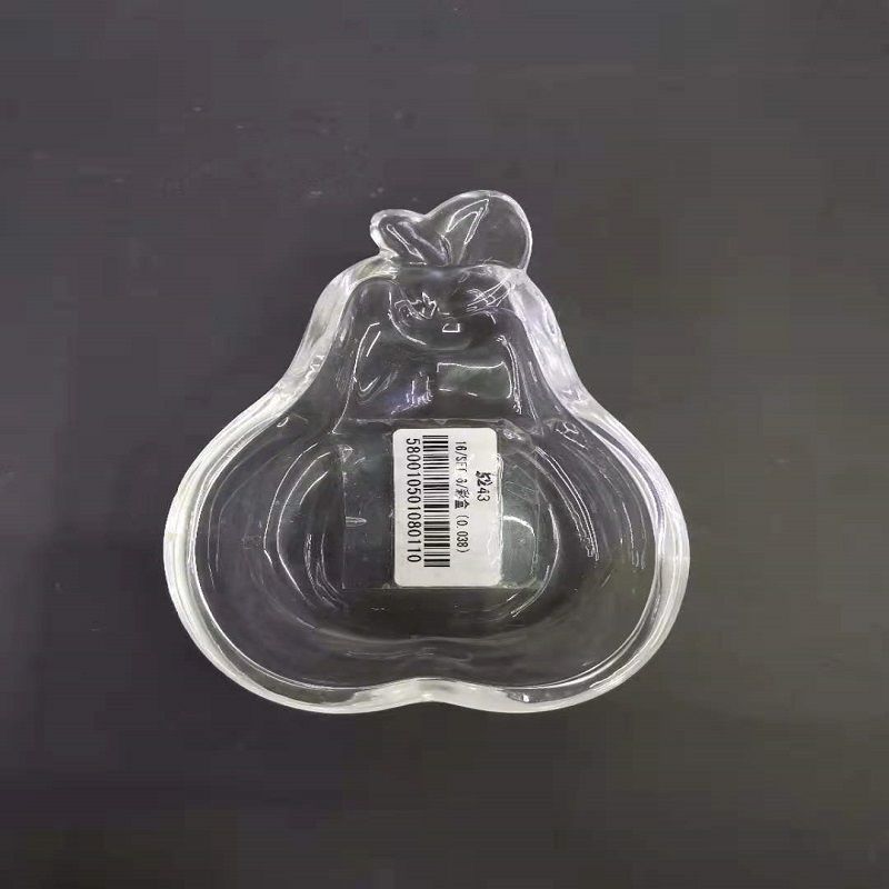 A pear-shaped small dish