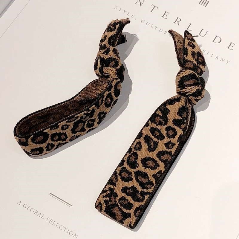 韩国ins头绳手链式豹纹皮筋发圈抖音彩虹发绳女网红韩版头饰流行详情图1