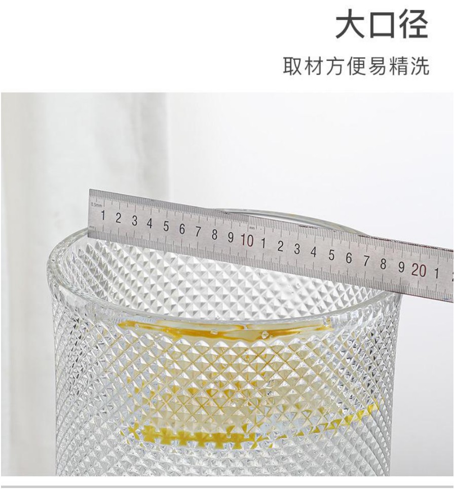 Glass juice VAT, juice Ding, popular juice can, beverage bucket with faucet, bar counter cold drink machine, soda can, cola bucket, 5L detail image 3