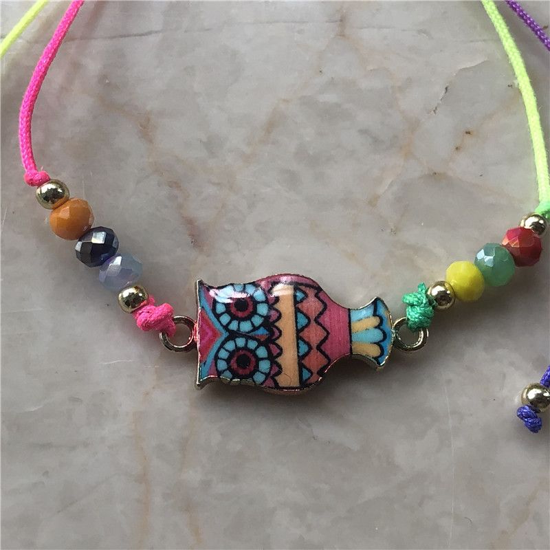 日韩新款手工编织串珠花瓶手链吊坠手串气质女士手饰品定制产品图