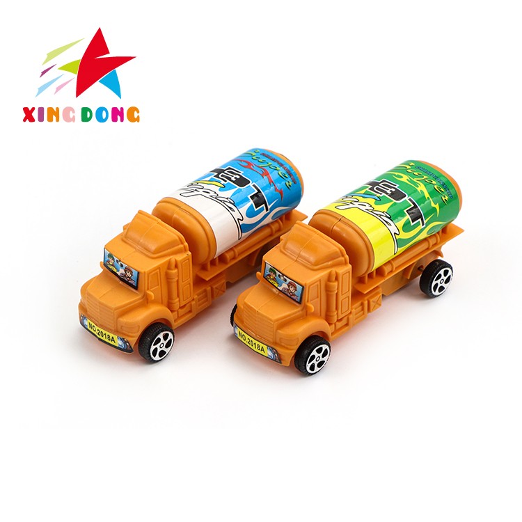 Children's rebound toy car, rebound oil tanker detail image 6