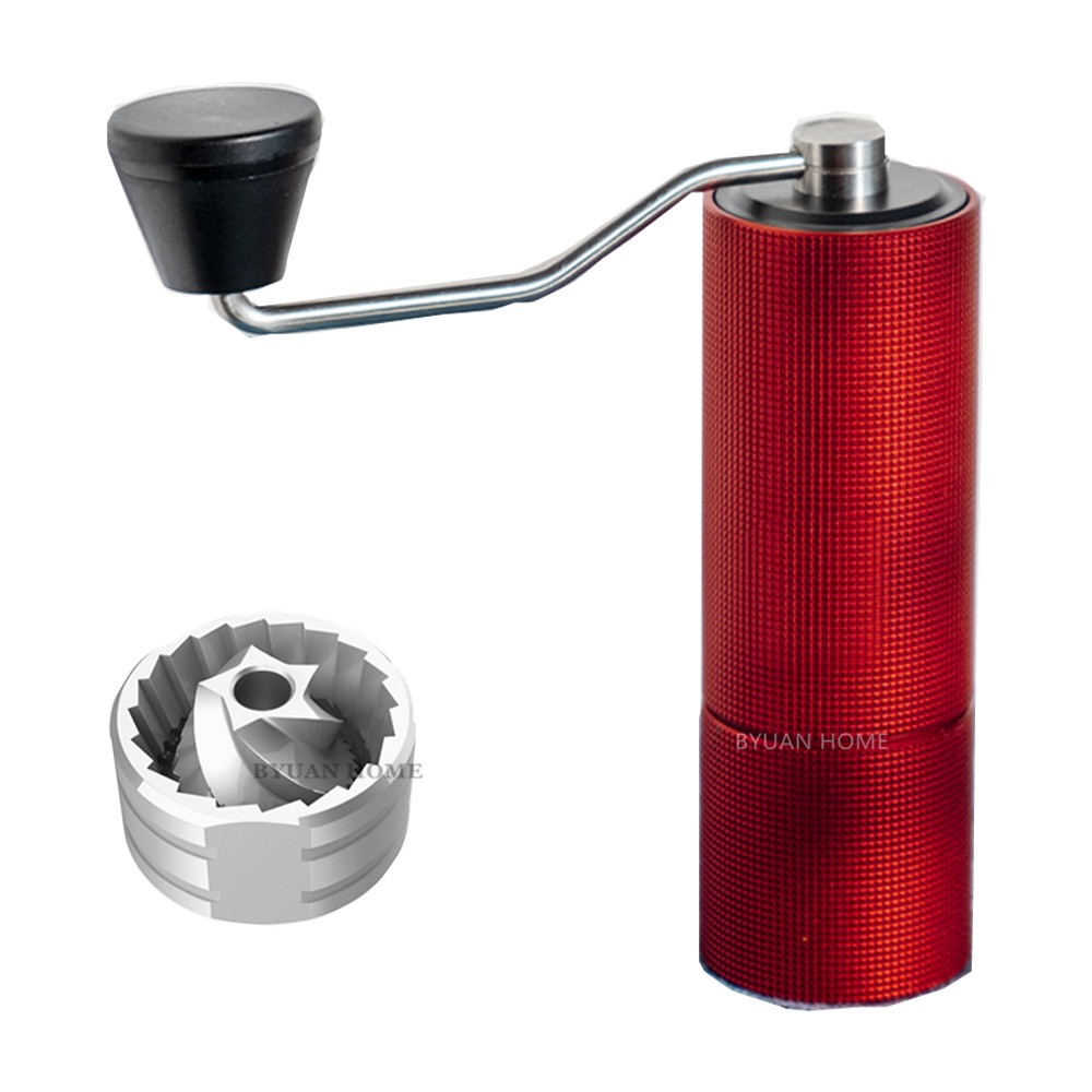 红色C2 手摇咖啡磨豆机器具意式手动研磨机手冲单品家用手磨详情图3