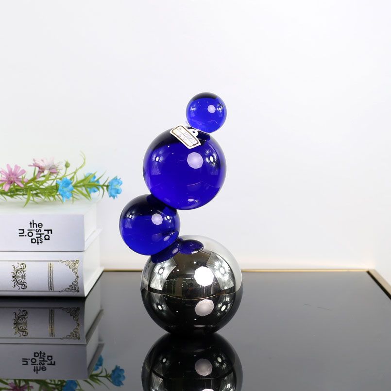 Creative crystal monster ball figurine TY50259 in blue