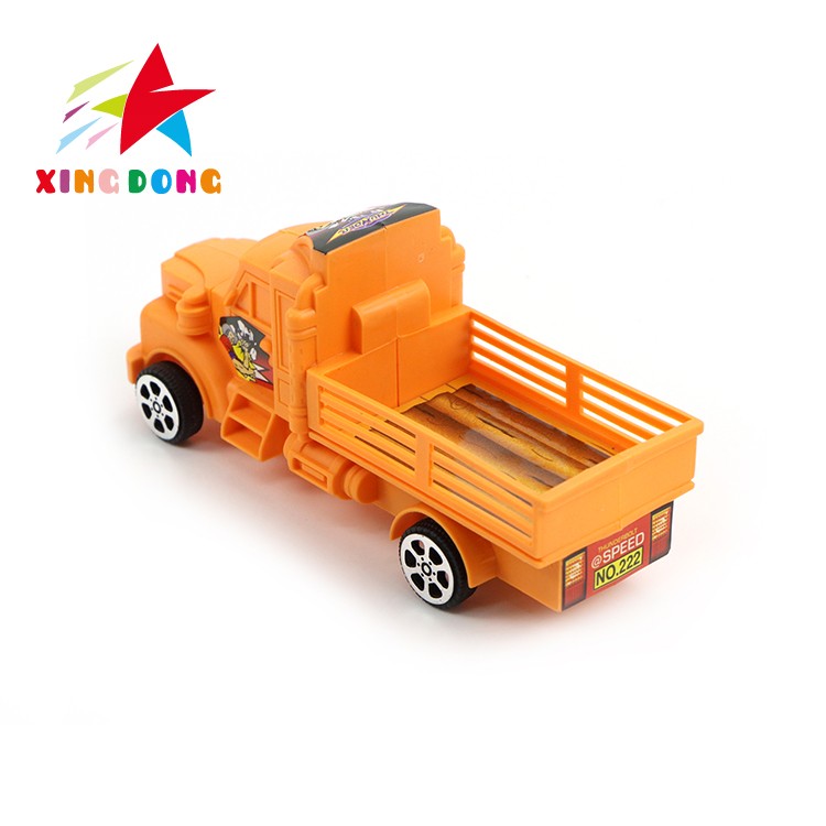 Children's toy car, rebound truck, transport truck detail image 3
