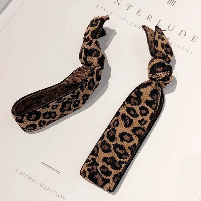 韩国ins头绳手链式豹纹皮筋发圈抖音彩虹发绳女网红韩版头饰流行