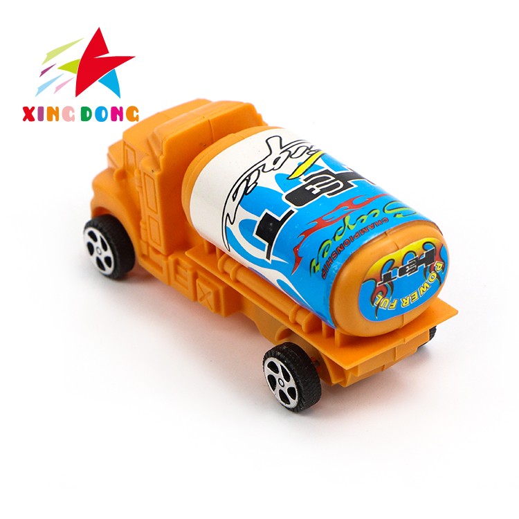 Children's rebound toy car, rebound oil tanker detail image 4