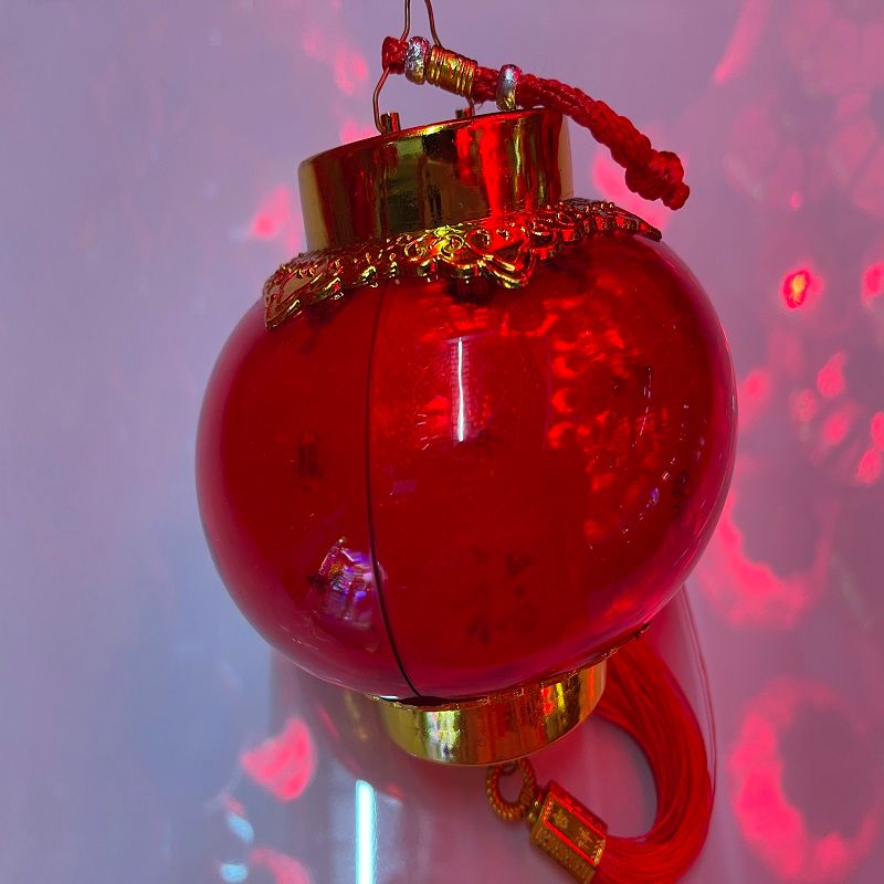 汇海灯笼六寸光面添财灯产品图