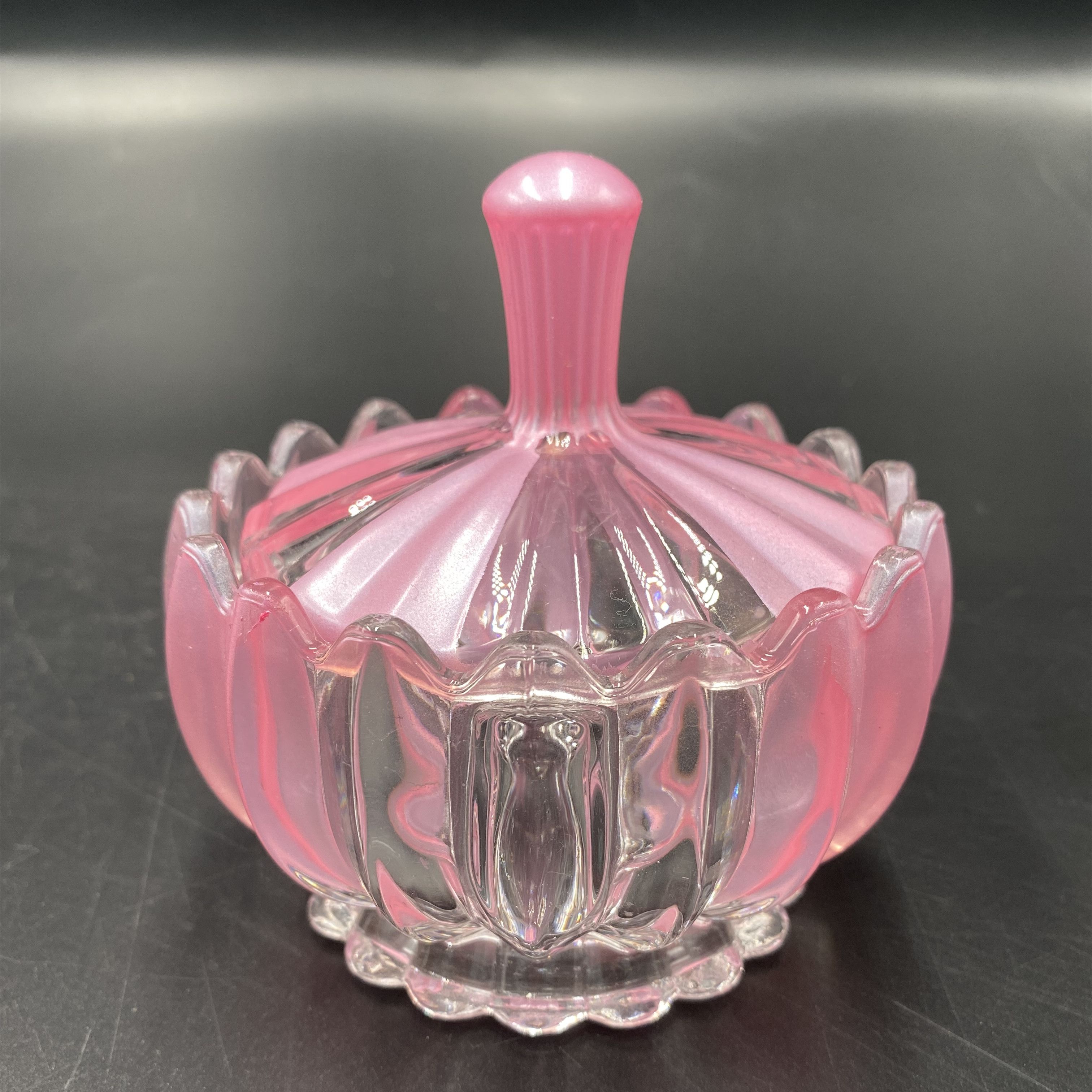 European-style crystal sugar jar, large-capacity storage jar, decorative and storage set powder