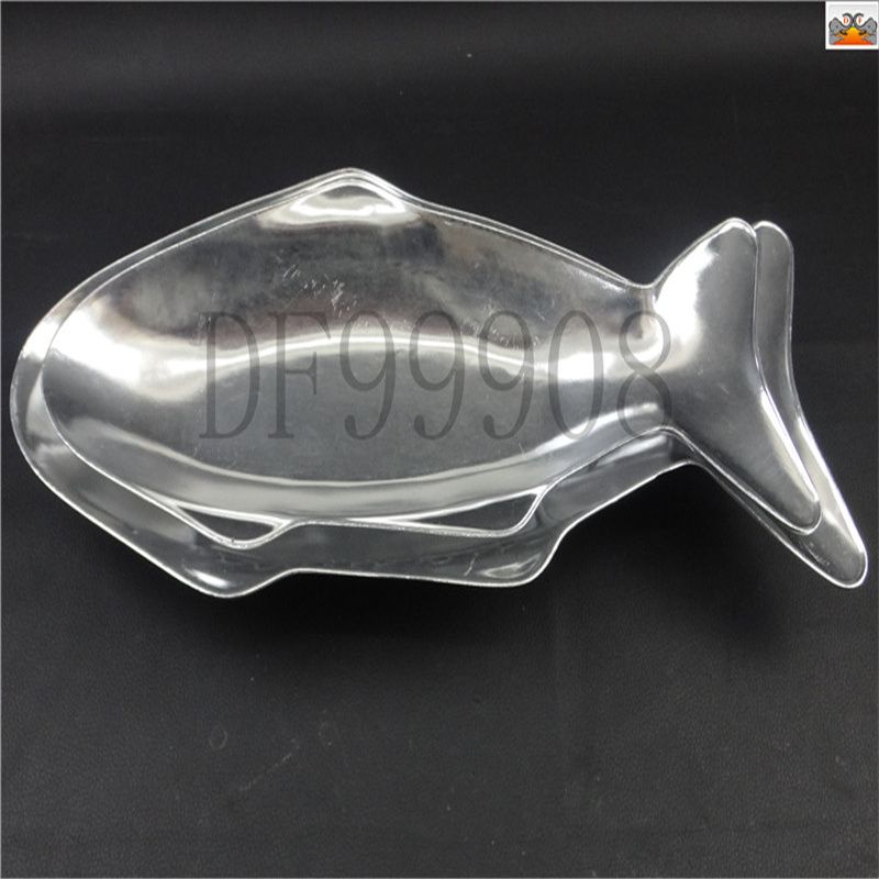 DF99908 Stainless steel fish stove Fish shaped plate Restaurant Creative dry pot fish stove Open pot Solid alcohol stove Hotel utensils DF Trading House
