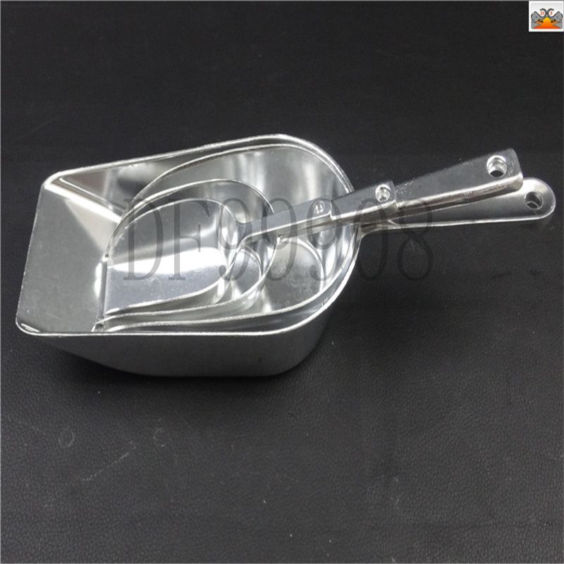 DF99908方口铝冰铲药材铲化肥铲子粉末铲米勺干果铝铲狗粮铲冰勺米铲DF Trading House