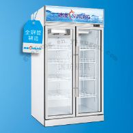 Suiling LG4-1160M2W luxury supermarket combination standing cabinet, standing display cabinet, refrigerator and freezer Specification image