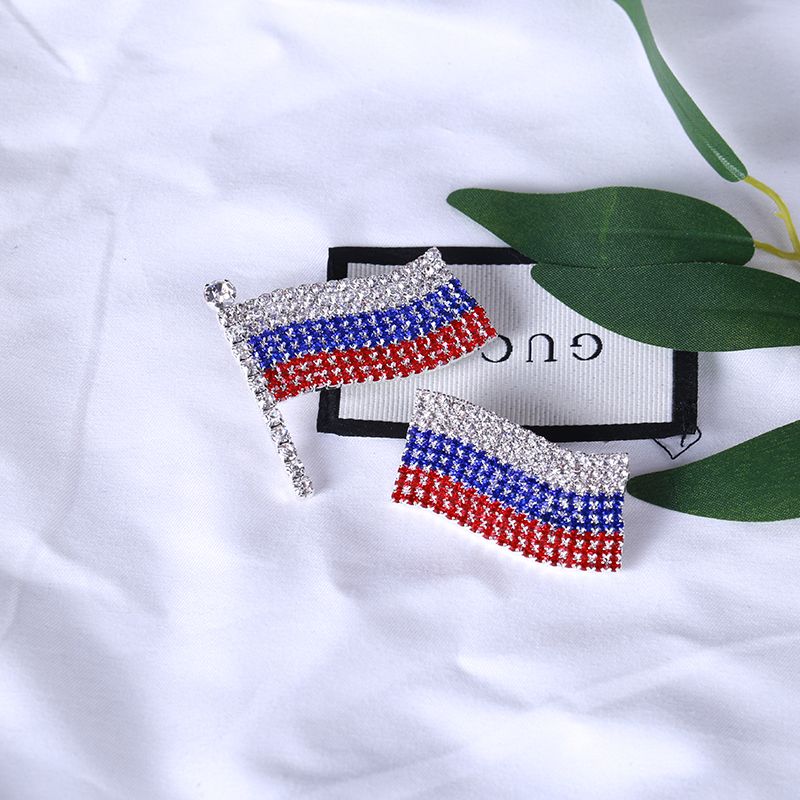 Manufacturers direct sales of new flag brooch corsage
