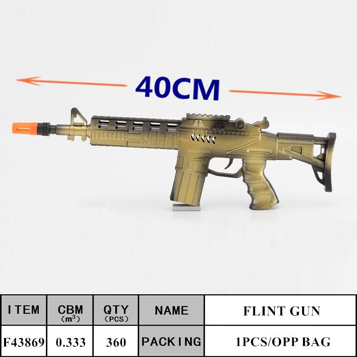 Toy gun flint gun children and boys show simulation model series sound spark gun toy stalls wholesale yiwu small goods selling toy F43869