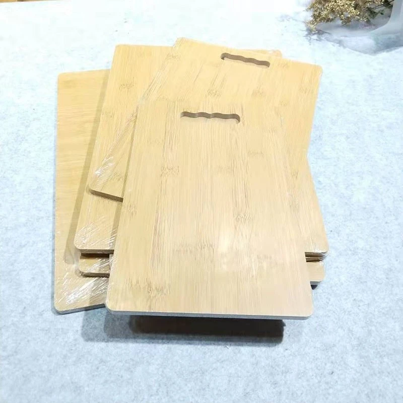Jiehao natural bamboo and wood kitchen household cutting board is comfortable to use, sturdy, simple and practical. Large-sized fruit board detail image 3