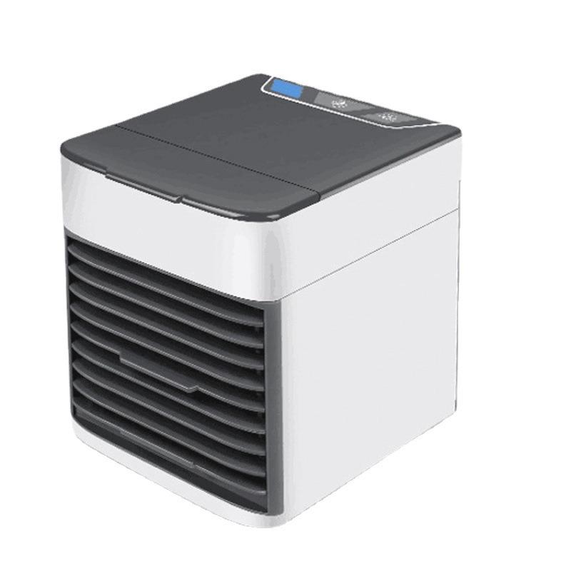新款桌面台式迷你冷风机二代三代六代喷雾移动空调扇冷风扇冷气机
