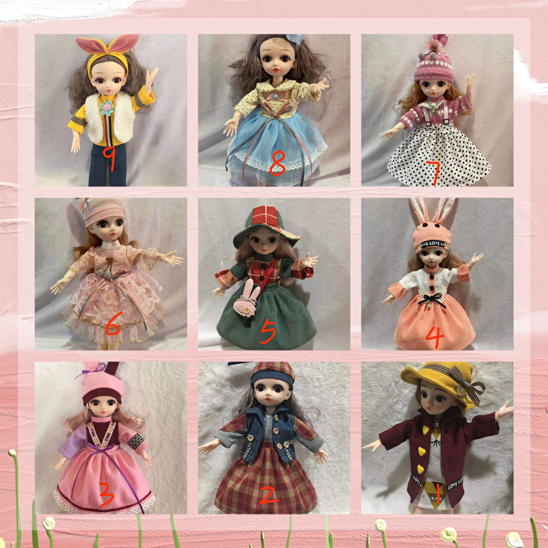 高端30厘米娃娃